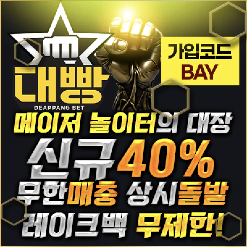 보장된 안전 메이저 대빵